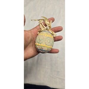 decorative, hand-painted Easter egg ornament